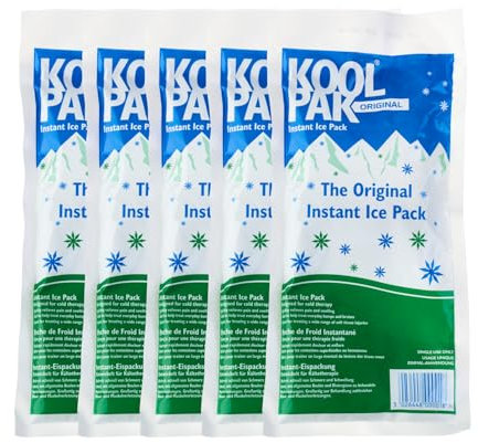 Koolpak - 5 poches froid instantané - 13 x 30 cm