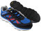 Goodyear Herren Workwear Athletic Sports Stil Composite Metall Kostenlose Sicherheit Tehe & Zwischensohle Arbeitssicherheit Trainer S1P SRA HRO, Blau / Rot, 43 EU