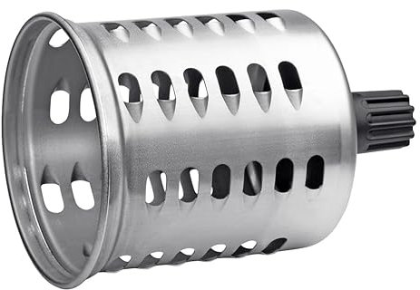 Kelomat 4017-147 - Grattugia a tamburo grossa per TR metallo KELOMAT utensile da cucina, lunghezza 15 x 9 x 9 cm, peso 0,142 kg