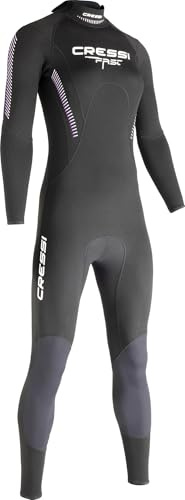 Cressi Fast 1 mm Lady, Schwarz/Lila, L