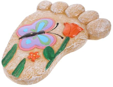 Levemolo Pietra Decorativa Per Giardino Passo Calpestabile Resina Facile Da Installare Per Percorsi Esterni Resistente Alle Intemperie Colore Terracotta