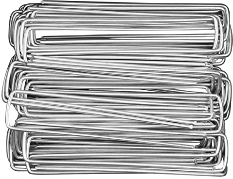 Toddmomy 30 Piezas Clavos para Césped de Jardinería Fijador de Césped Estacas de Tela Resistentes Clavijas Forma para Artificial Uso Jardín y Paisajismo