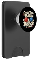 Prendi le tue palle Bocce Ball Gioco prato Umorismo cortile PopSockets PopWallet per MagSafe