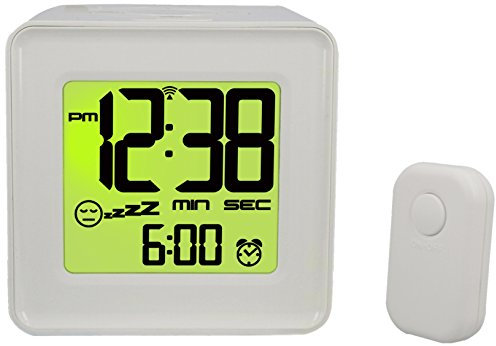 Technoline Dream Mate Pro Wecker, Kunststoff, Weiß