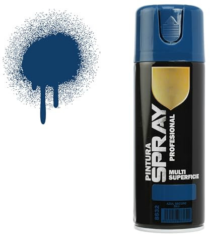 H HANSEL HOME Pintura Spray Azul Oscuro 400 Ml