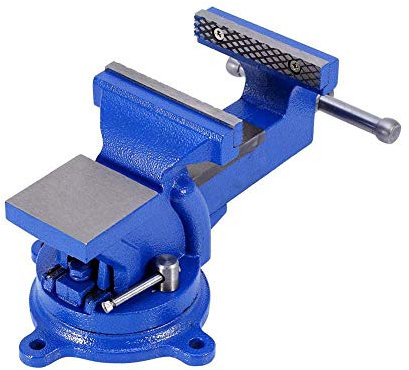 Vices for Workbench Table Vice Bench Vice 4 -inch 100mm Heavy Duty Rotatable Vices Engineer Vice Vise 360° Swivel Base Workshop Clamp Jaw Work Bench Table