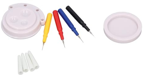 Kit de Reparación de Pluma de Engrasador de Reloj, Juego de Herramientas, Taza de Aceite de Aguja, Relojero, Relojes, Engrasadores, Aplicador de Plástico, Accesorios para Platos,
