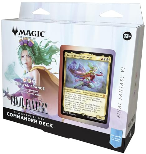 Magic: The Gathering Collector’s Edition FINAL FANTASY VI Commander Deck - Revival Trance