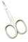 Ciseaux professionnels JOYA pour ongles – Courbe extra tranchante, acier inoxydable, pour cuticules, sourcils, poils du visage, moustache et nez, petite taille et économique.