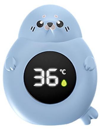 Doiyislem Baby Bath Tub Temperature Monitor, Water Resistant Temperature Warning Monitor, Sensor Bathing Supplies For Toddler
