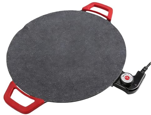 Plancha Eléctrica,Plancha Eléctrica de Cocina con 5 Niveles | Placa para Parrillada al Aire Libre | para Cocina Interior Exterior Picnic Barbacoa Camping