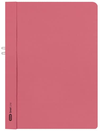 Elba Klemmhefter A4, Smart Line, ohne Vorderdeckel, aus Karton, rot, 50 Stück