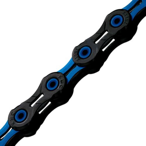 KMC DLC11 11-Speed High-Performance Bicycle Chain, 118 Links, Blue