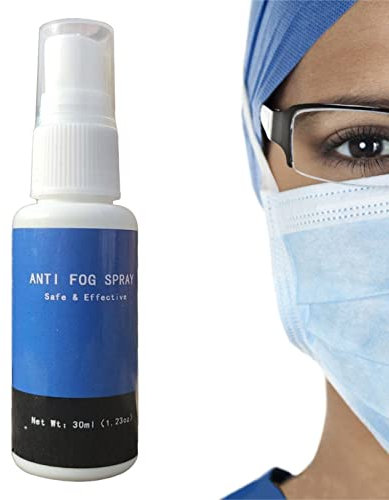 Facynde Antibeschlagspray Brille, Anti Fog Für Brillen Beschlagspray,Ohne Alkohol, Geruchlos & Antiallergisch-Reinigungsspray,Brillenspray
