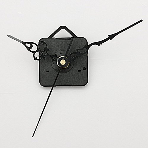 EsportsMJJ Black Hands Quartz Wall DIY Clock Spindle Movement Repair Parts