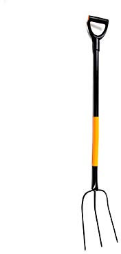 TOP TOOLS Profi Dunggabel Mistgabel Heugabel Forke Gabel 3 Zinken Dülle Metallstiel