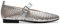 Clarks Women's Fawna Jane Ballet Flat, Silver Metallic, 5.5 UK