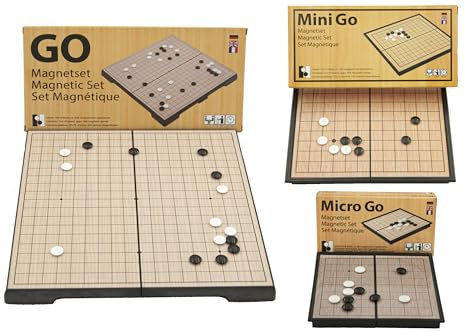 Hebsacker Verlag - Magnet-Go-Set 19x19, 13x13, 9x9 (alle Brettgrößen)