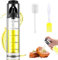 Ankway Botella pulverizadora de aceite, spray de aceite para cocinar aceite de oliva, 100 ml, pulverizador de aceite para aceite comestible, freidora de aire caliente, spray de aceite para ensalada