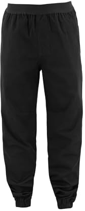 Café Kraft Pantalones de escalada para hombre, Cuervo, S
