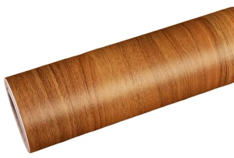 Frilla Pellicola Effetto Legno – Adesiva, 300x40 cm, Impermeabile e Antigraffio, per Mobili, Pareti, Ripiani e Progetti Fai-da-Te | DURAWOOD