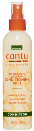 Cantu Sheasmör fuktgivande utan sköljning balsam Mist 237 ml