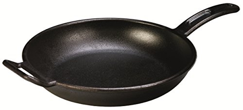 Lodge 30.48 cm / 12 inch Pre-Seasoned Cast Iron Round Skillet/Frying Pan