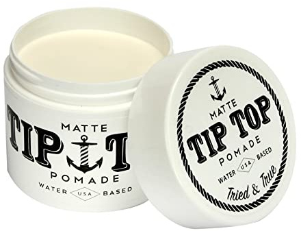 TipTop Matte Water Based Medium Hold Pomade 4.25oz