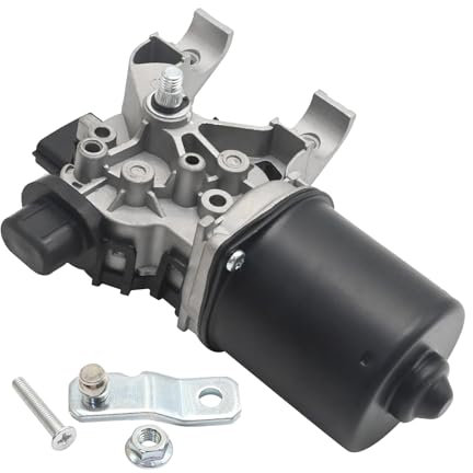 Ollanoos Front Wiper Motor 288100678R Front Windscreen Wiper Motor for Right Hand Drive RHD Vehicles Replacement for Renault Clio Mk4 2013-2020 Replace 288603753R