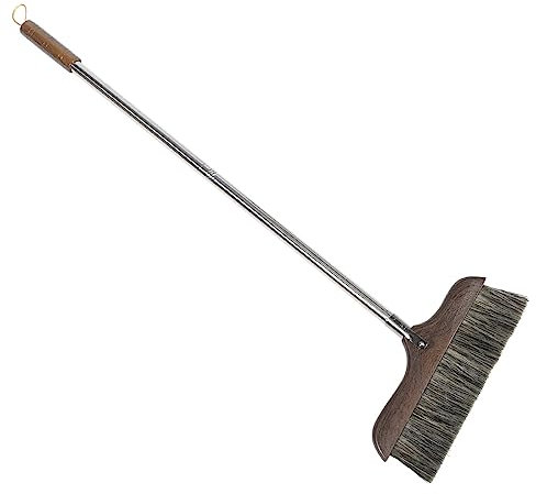 OFFSCH Bristle Broom for Household Floor Cleaning Long Handle Push Broom Soft Bristles for Outdoor and Indoor Sweeping Cleaning Tool for Kitchen and Bathroom