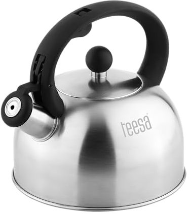 Teesa Bollitore in acciaio inossidabile con fischio 2L induzione a gas TSA0154