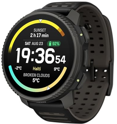 SUUNTO Vertical 2 GPS-sportklocka, 1,5-tums AMOLED 115+ sportlägen | Offlinekartor, LED-ficklampa, Dual-GNSS, 20 dagars batteritid, förbättrad pulsmätning, SUUNTO-app
