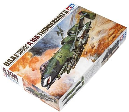TAMIYA 300061028 - 1:48 Fairchild Republic A-10A Thunder II Mittel, grün