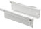 GTV, Metalbox PRESTIGE Schubladensystem, h=86mm l=450 mm, Weiß, Führungssystem, Rollenführungen mit verstellbarer Befestigung