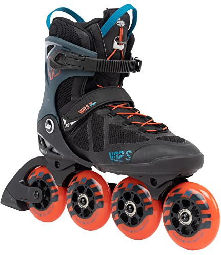 K2 VO2 S 90 Inline Skate 2022 Black/Blue/Orange, 49