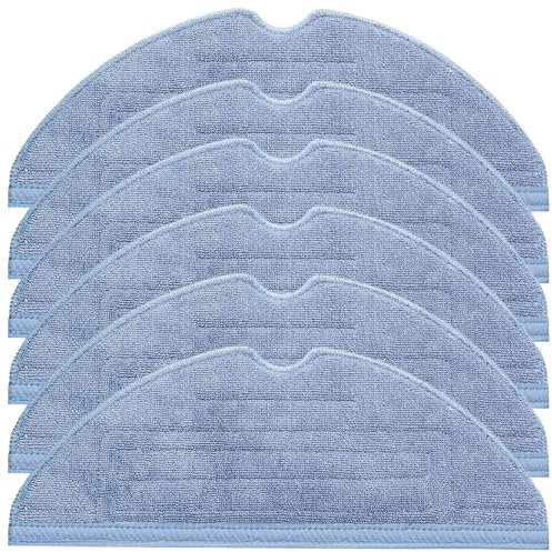 6 Stück Wischtücher für Roborock S8 / S8+ / S7 / S7+ / S7 MaxV / S7 MaxV Plus / S7 MaxV Ultra / S7 Pro Ultra / T7 / T7+ / T7S / T7S+ Roboter Staubsauger, Mikrofaser Wischtuch Ersatzteile