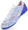 NUTTOPL Zapatillas de Fútbol para Hombre Aire Libre Atletismo Training Calzado Profesionales Entrenamiento Calzado de Fútbol Low-Top Spike Zapatillas Deportivas de Fútbol Azul 41 EU