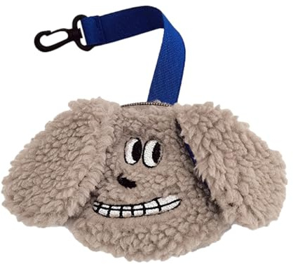 Support de crottes de chien - porte-sac, Distributeur compact | Étui zippé multifonctionnel pour sacs à excréments, Facile à attacher à la laisse ou au sac à dos, Idéal pour les sorties, randonné
