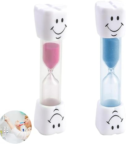 2 PCS Toothbrush Timer for Kids, Teeth Brushing Timer for Kids, for Teeth for Dental Hygiene, Kid Habit Education
