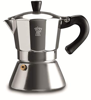 Pezzetti BellExpress Espressokocher aus Aluminium, für 6 Tassen, für Induktionsherde Zentimeter grau