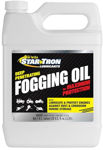 STAR BRITE Deep Penetrating Fogging Oil – Maximum Rust, Corrosion & Lubrication Protection for All Engines in Seasonal or Long-Term Storage