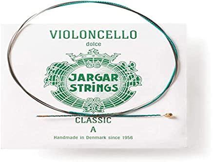 JARGAR Ce-ACM Cello Classic A-Saite, medium (0,75 mm) för cello Grön//green Delce/lätt