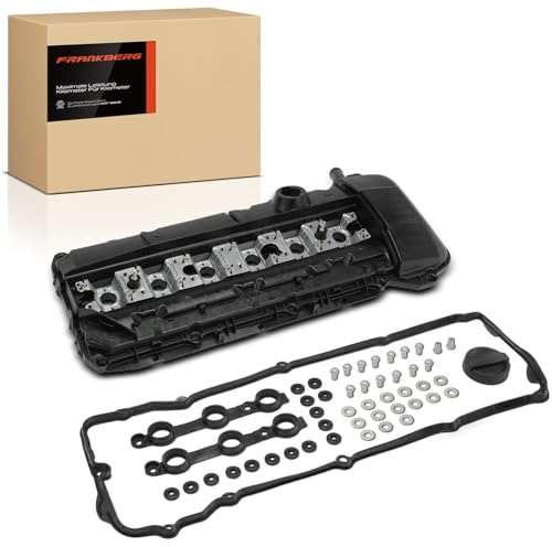 Frankberg Tapa de culata Tapa de válvulas Gasolina Compatible con Serie 3 cabrio E46 2.2L Serie 3 E46 2.2L Serie 5 E39 2.5L Serie 5 E39 2.0L Serie 3 cabrio E46 3.0L Replace# 11121432928