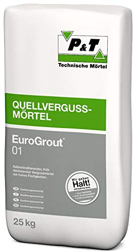 Quellvergussmörtel 0-1 mm EuroGrout® 01 25 kg/Sack