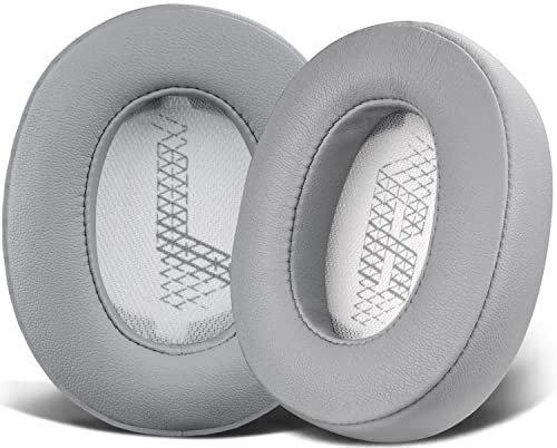 SOULWIT Mousse Coussin Coussinets pour JBL Live 500BT/Live 500 BT Casque sans Fil Circum-aural, Coussinets d'oreille avec Cuir protéiné Plus Doux, Mousse d'isolation phonique