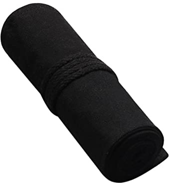 SEWACC Envoltura De Rollo De Lápices Estuche Portátil para Lápices Ranuras para Arte y Dibujo