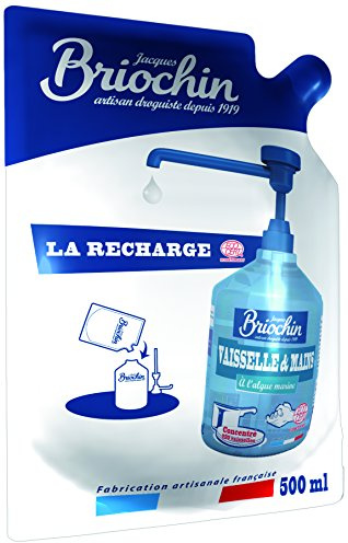 Jacques Briochin Recharge Liquide Vaisselle Et Mains, 3 X 500 Ml