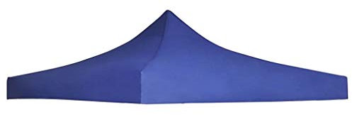 Festnight Pavillondach 3 x 3 m Blau | Ersatzdach mit PVC-Beschichtung | UV- und Wasserbest?ndig Pavillonabdeckung | für Pavillon Faltpavillon Gartenpavillon Festzelt