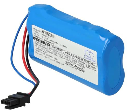 vhbw Akku kompatibel mit Wolf-Garten Power 100 Heckenschere Strauchschere Rasenschere Gartenschere (6000mAh, 3.7V, Li-Ion)