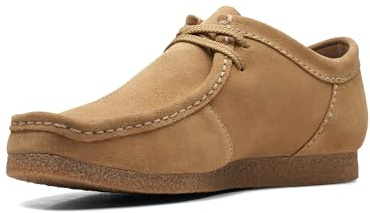 Clarks Shacre II Run, mens Derby, Dark Sand Suede, 9 UK (43 EU)